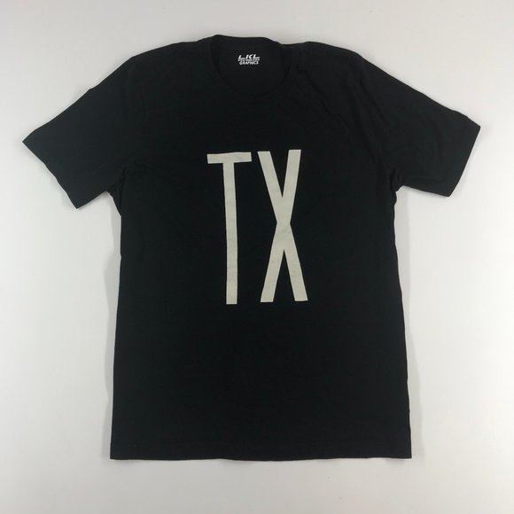 Texas - TX, Short Sleeve T-Shirt, Unisex, Black, NEW WITH TAG. - Picture 2 of 7